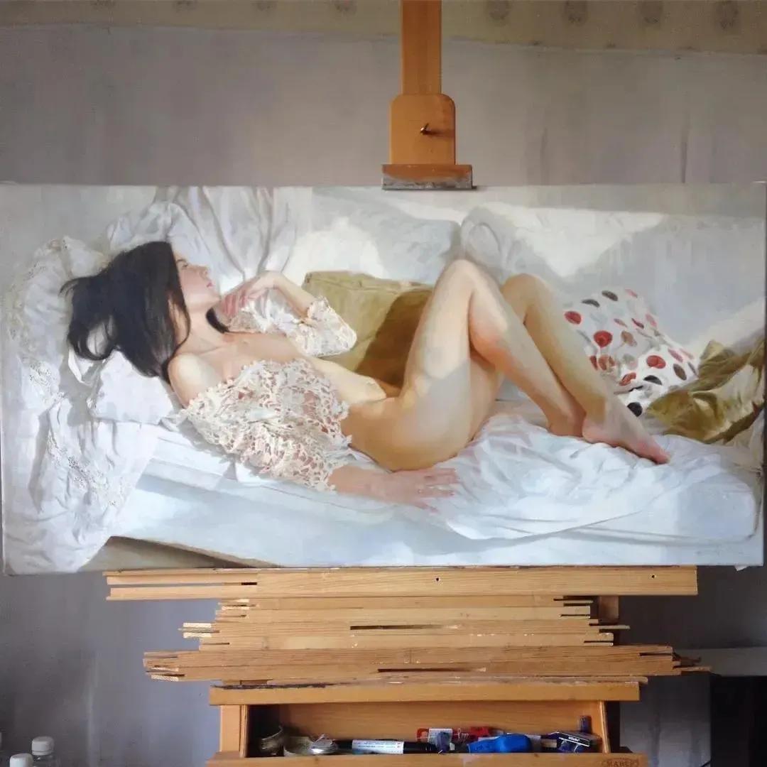 俄罗斯水彩画家玛丽娜,俄罗斯女画家玛丽娜