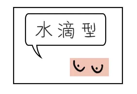 女生的胸有几种形状？你都见过吗？