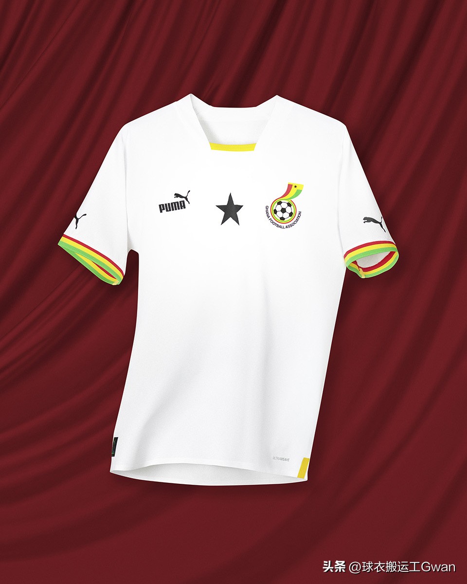 加纳世界杯球衣,2022世界杯加纳