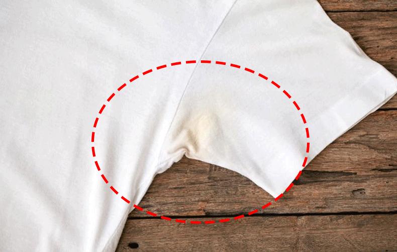 白色衣服腋下黄了怎么洗,穿的衣服腋下发黄怎么避免