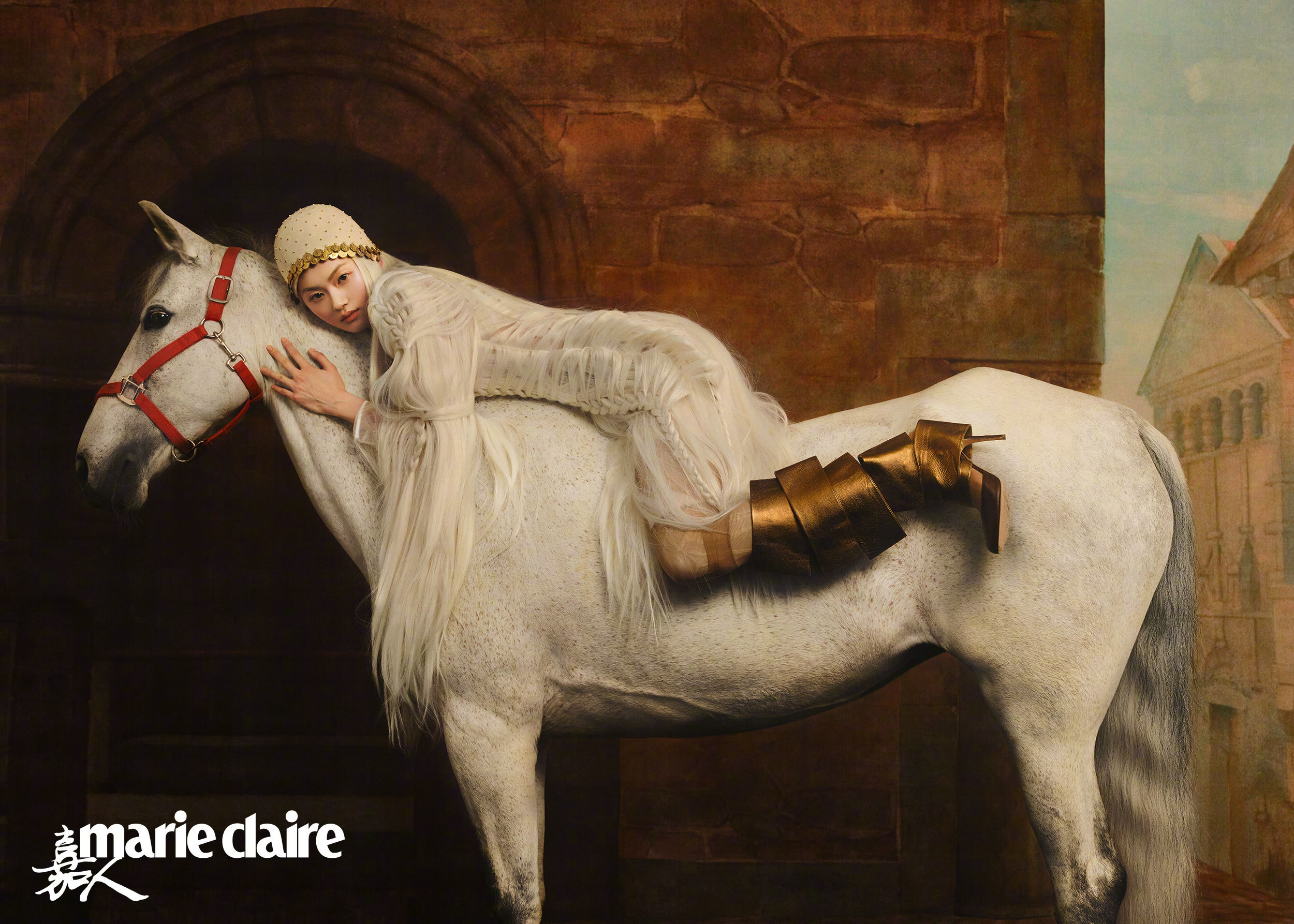 贺聪惊艳的时装,贺聪时尚芭莎