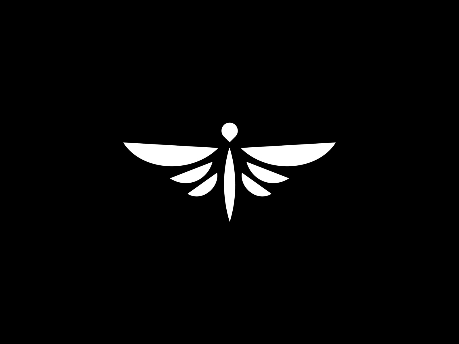 创意蜻蜓标志设计,多款国际范logo设计集锦