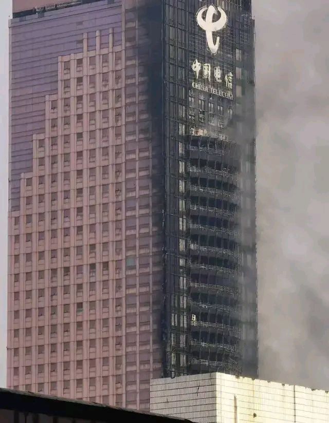 长沙电信楼被烧,长沙电信大楼被烧毁重建要多少钱