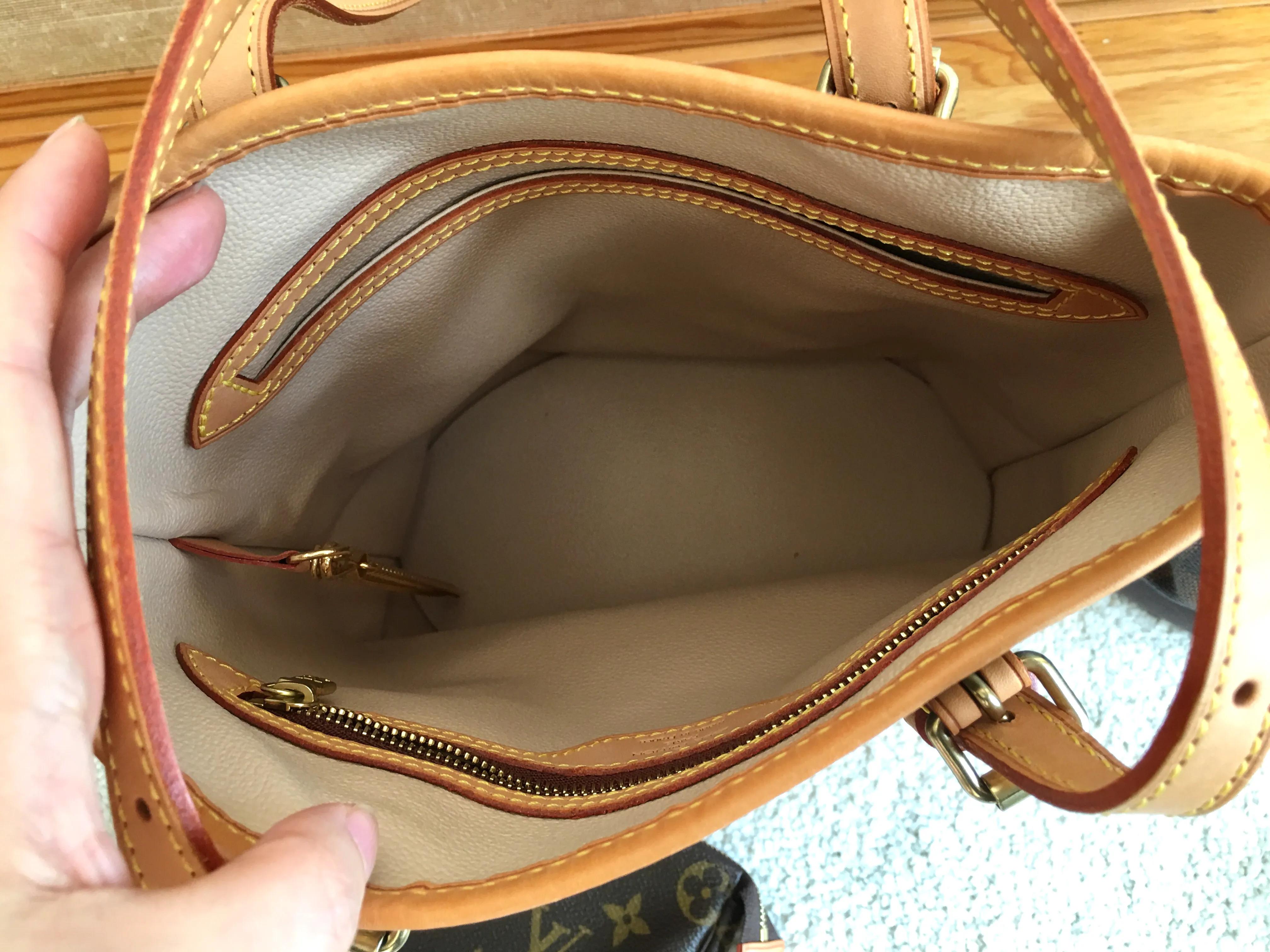 lv水桶包跟中古水桶有什么区别,LV中古小水桶包