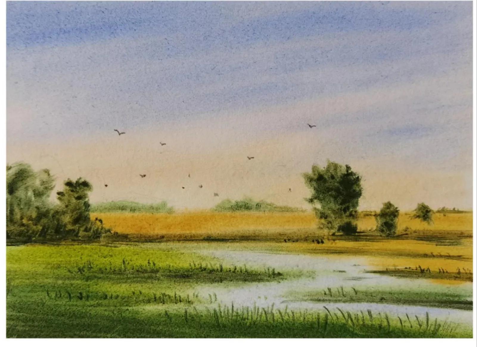 幸福画吧画友作品欣赏,幸福原创绘画作品欣赏