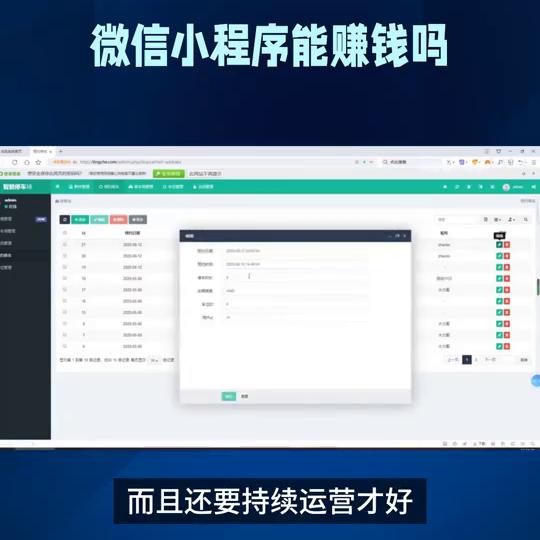 微信通过小程序能盈利吗,微信小程序哪些可以有收益