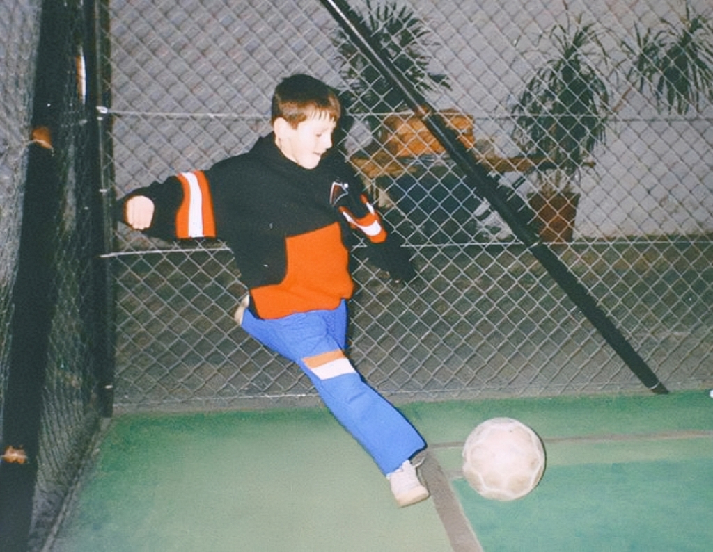 梅西的成名之球,球星梅西年轻的时候