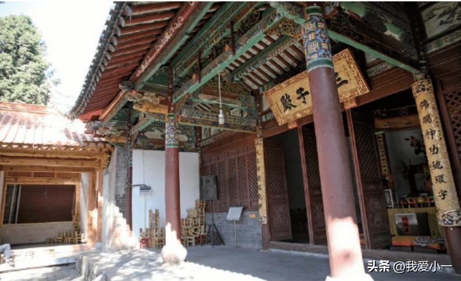 云南昆明古建筑群图,云南省昆明市官渡古镇古建筑