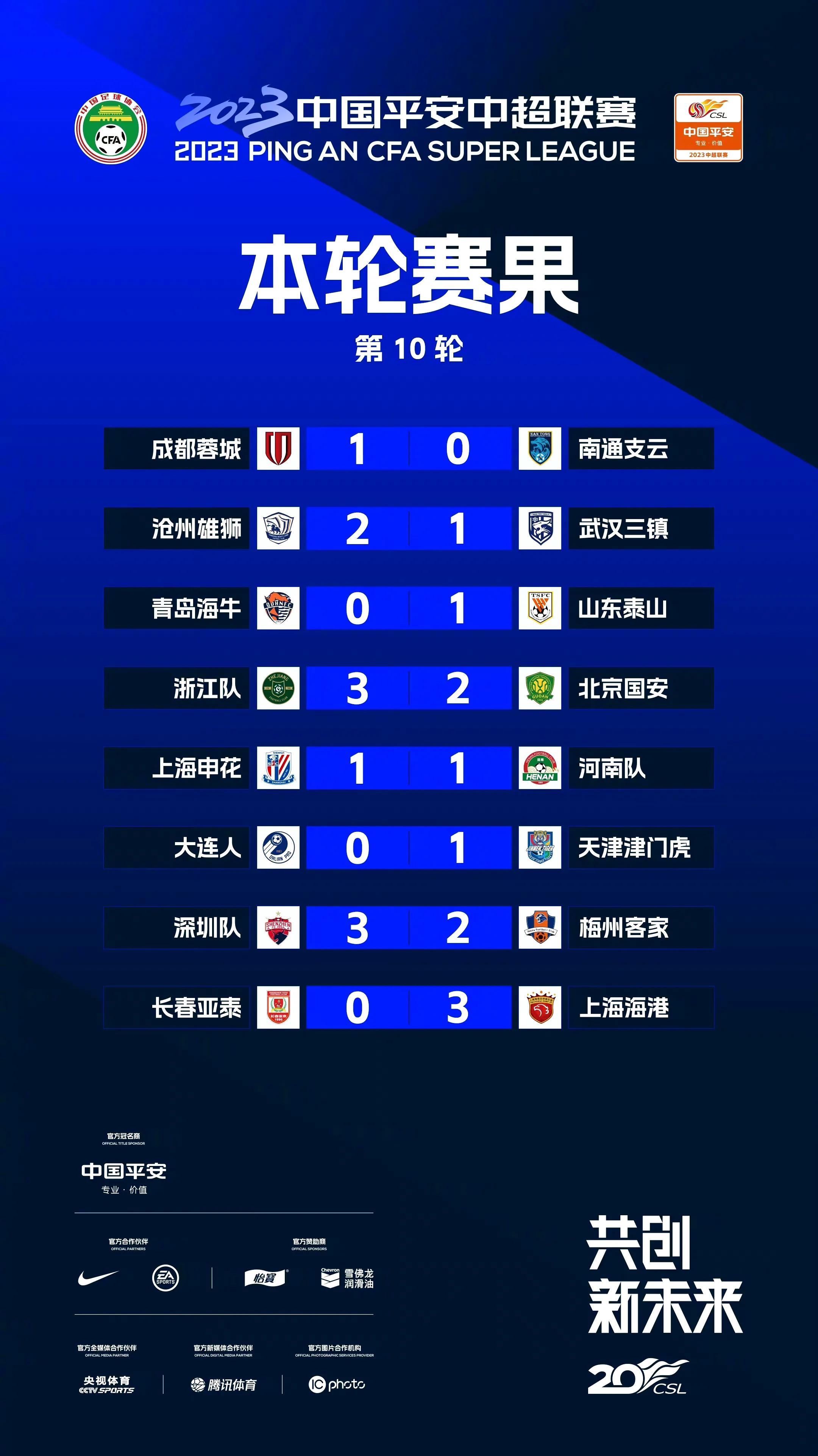 中超最新赛程表,最新中超赛程表