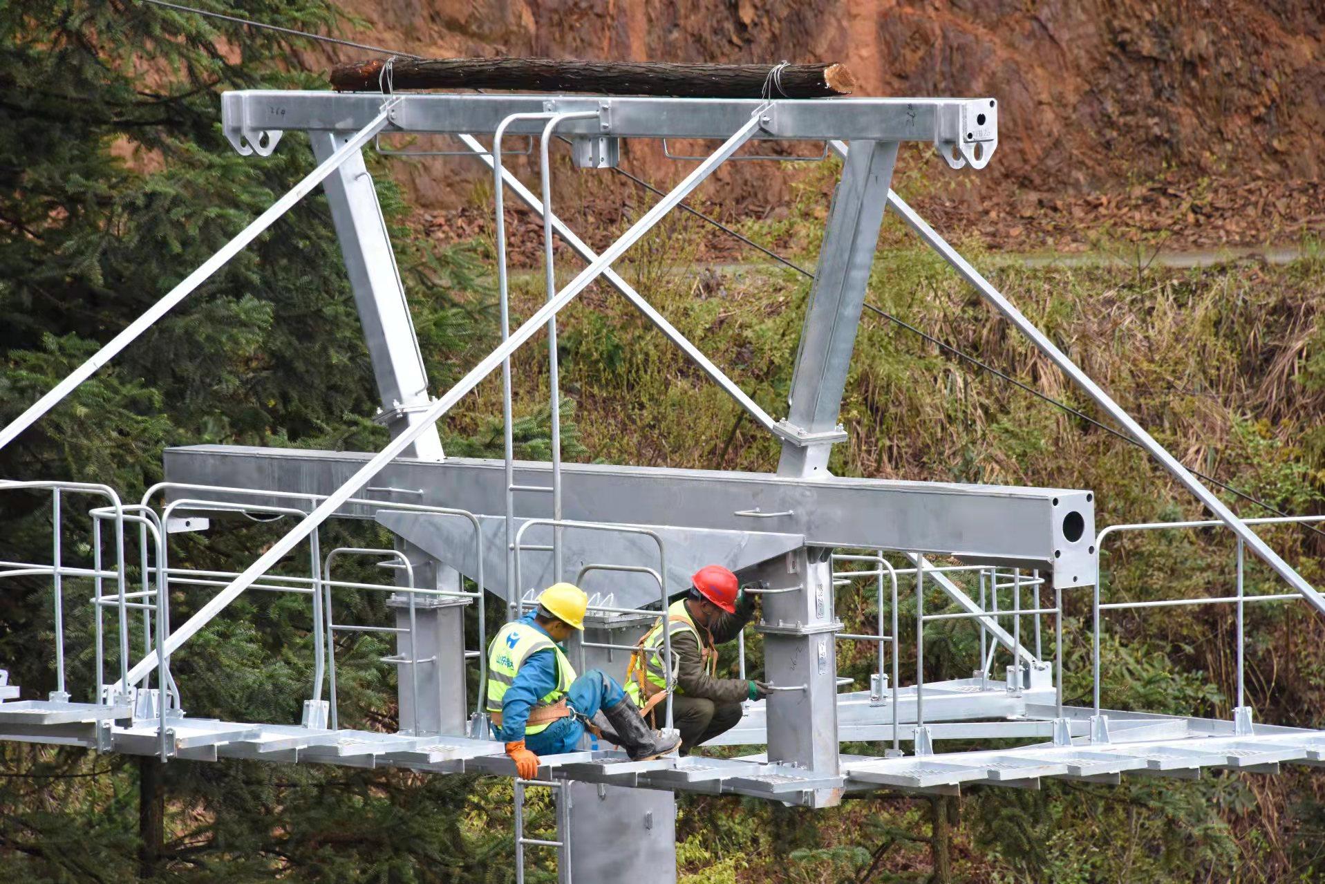 洪江雪峰山高铁索道,雪峰山高铁索道项目