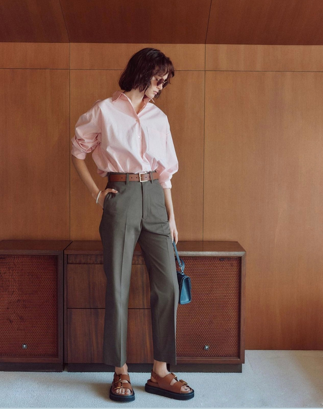 搭配参考春夏彩色系穿搭,一波超级温柔的粉色系穿搭分享