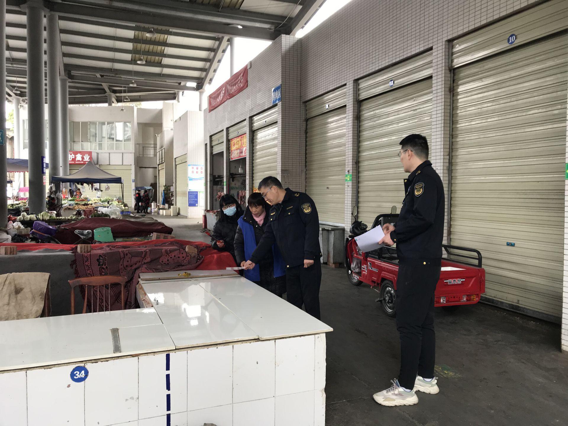 多措并举推进农贸市场综合整治,青白江区姚渡综合农贸市场