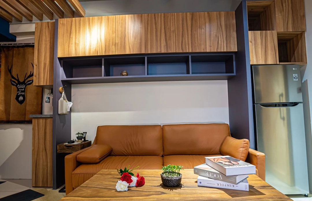 艺术家的公寓效果图,40平loft艺术家公寓