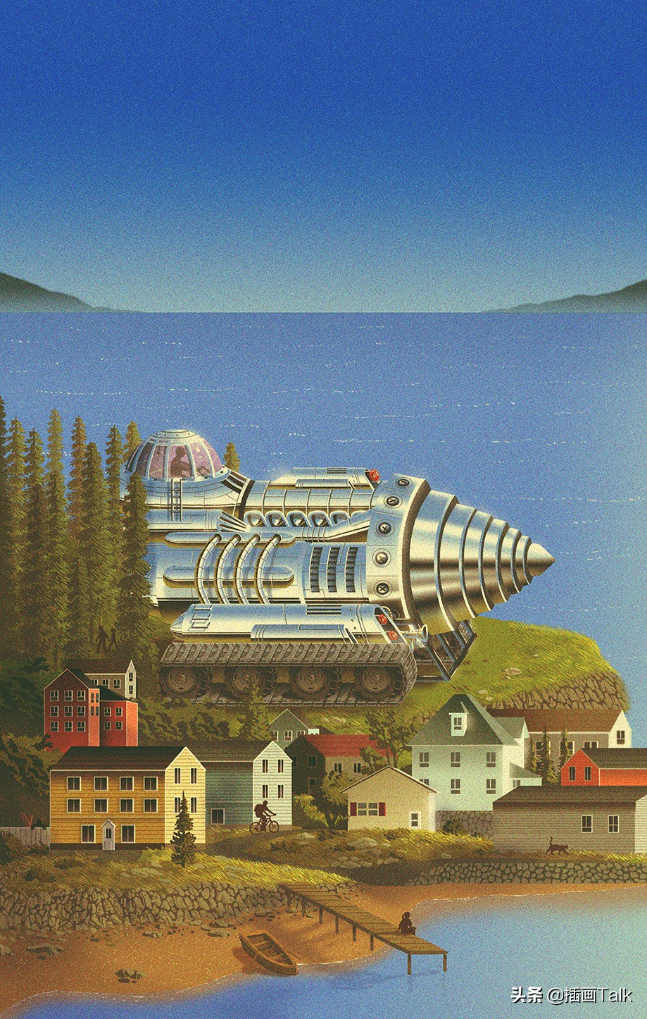 瑞士插画师DexterMaurer，微妙的和谐感