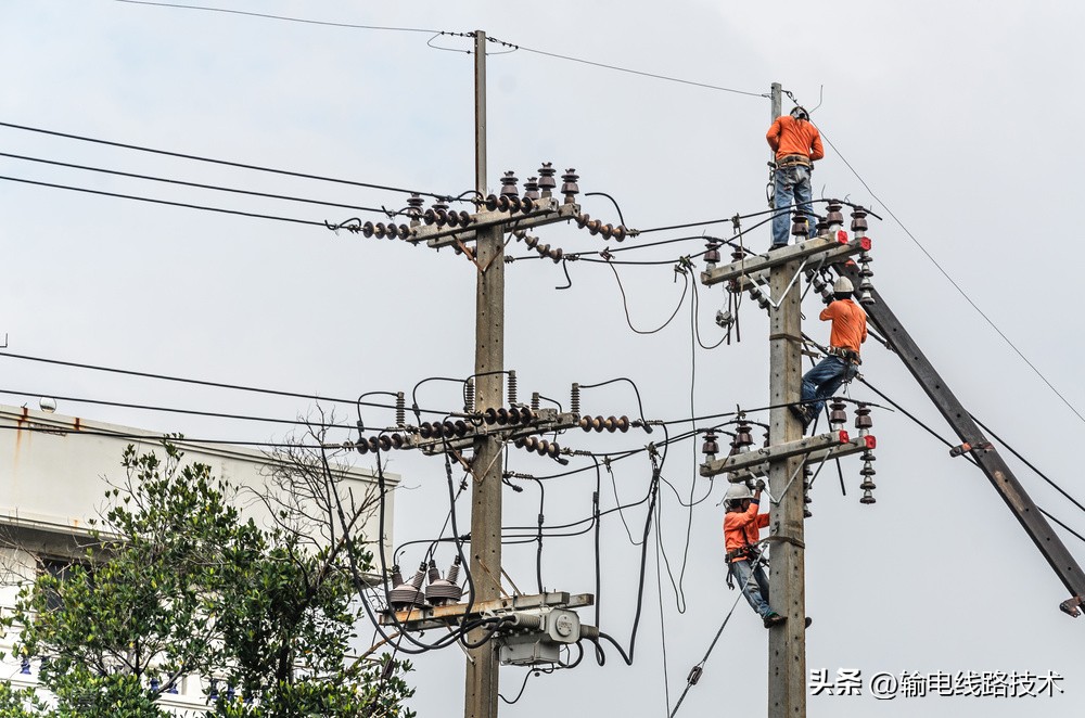 新能源高压配电器结构,架空配电线路结构
