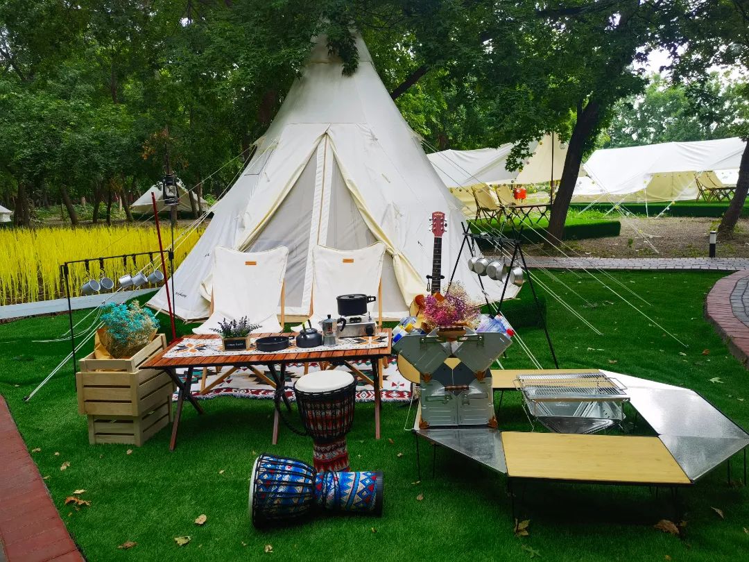 济南既能吃又能玩儿的露营地,济南创意打卡露营地