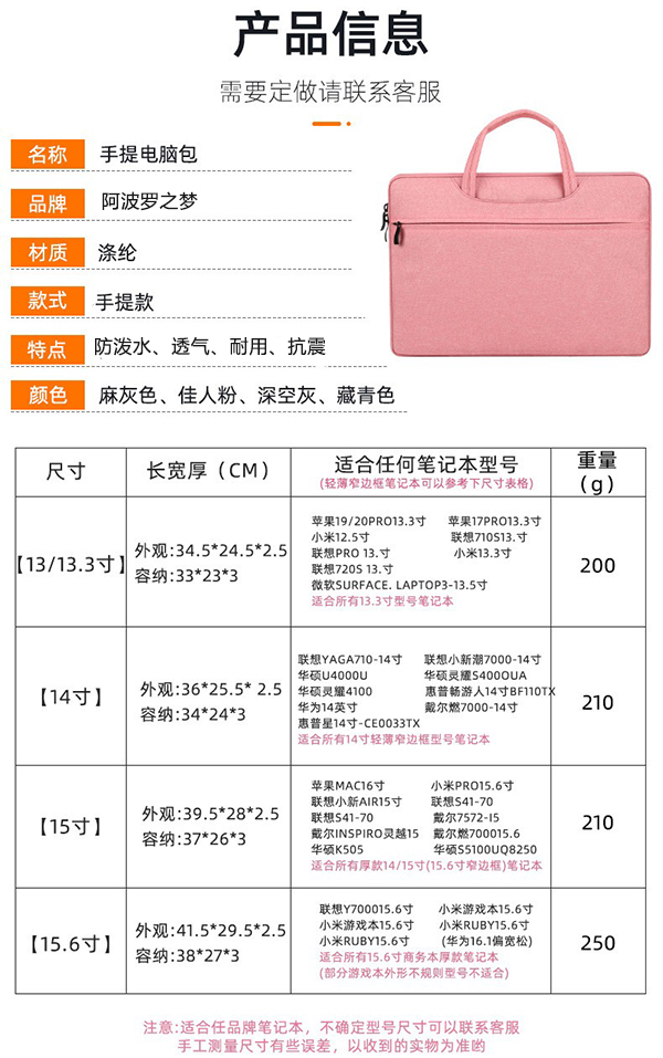 电脑包的尺寸问题,电脑包尺寸上的面积怎么算