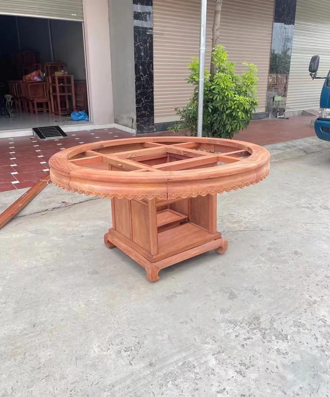 广西缅甸花梨沙发国色天香10件套,缅甸花梨餐桌配国色天香椅子