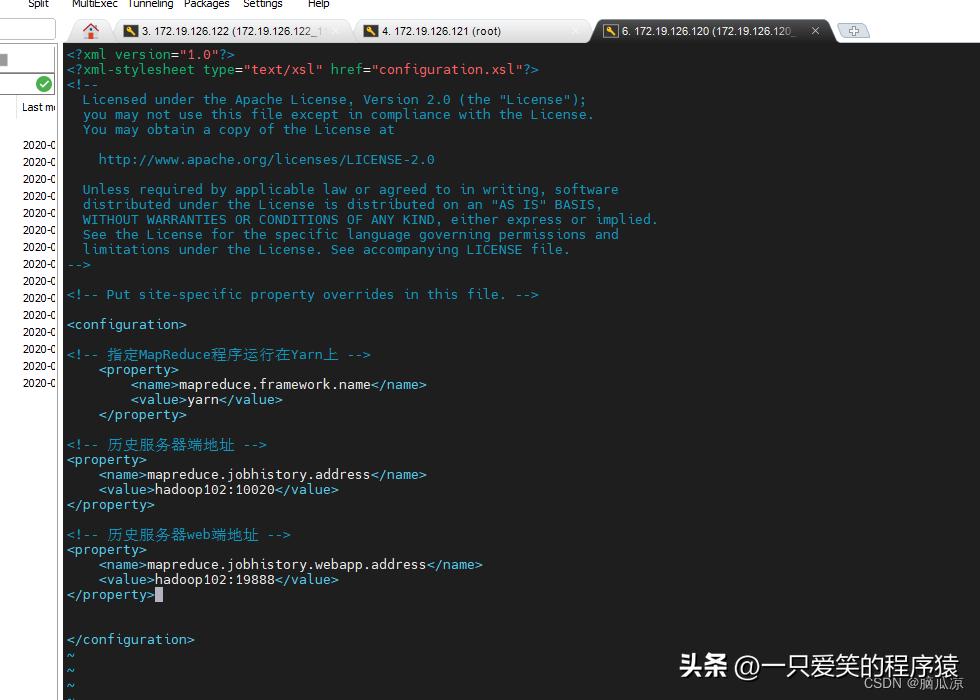 手动搭建hadoop集群005_历史服务器_日志聚集_动态管理_单独启停