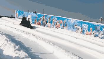 冬日鞍山温泉,鞍山冬日温泉