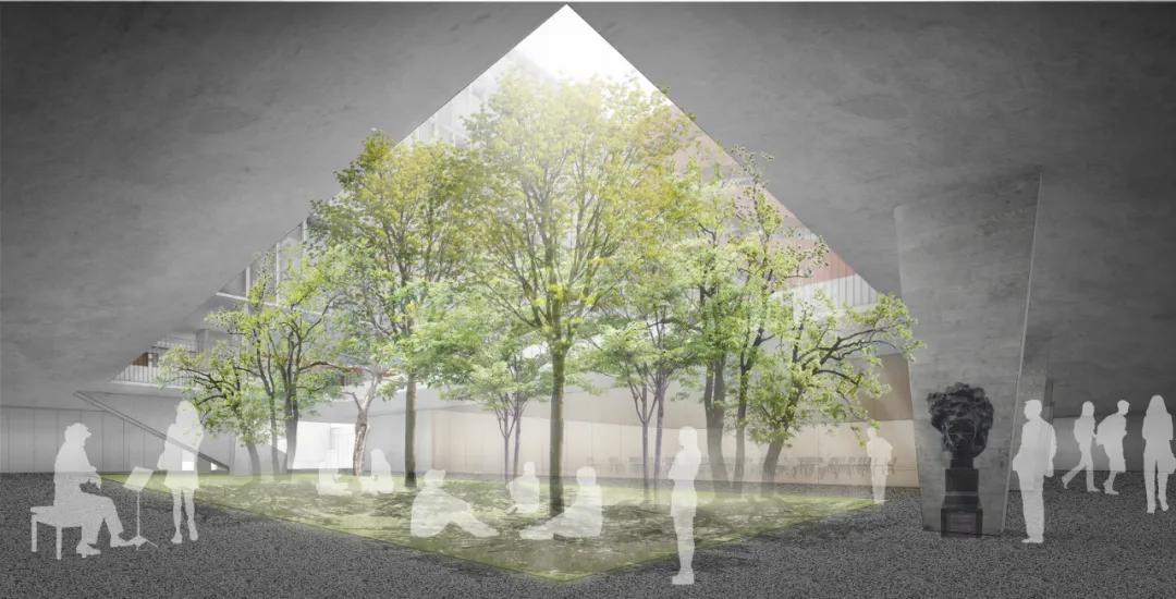 梅林中学改造方案,福田梅林中学改建