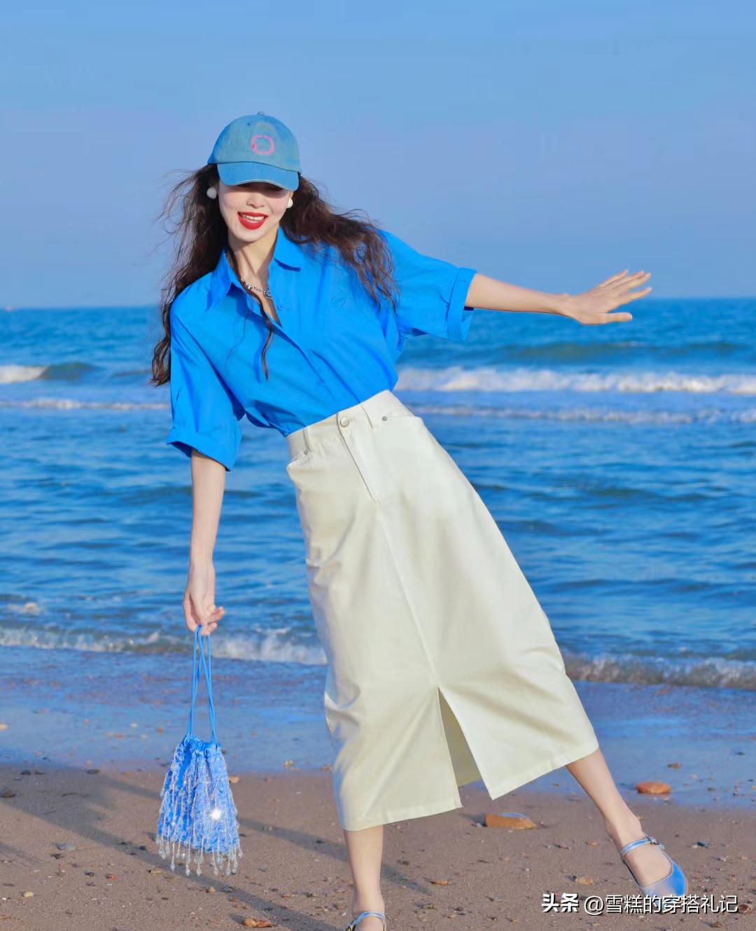 皮肤黑黄的女生穿杏色好看吗,皮肤黑黄适合穿什么色显白