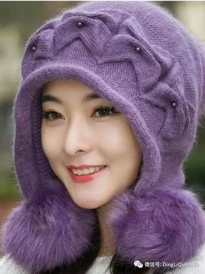 2021秋款毛线帽,2023年新款秋季针织帽造型