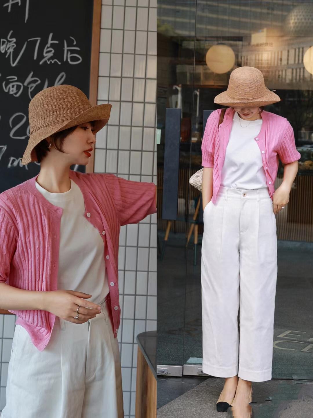 超美黑白色系穿搭教你穿出时尚感,黑白色搭配怎么搭亮色才有高级感