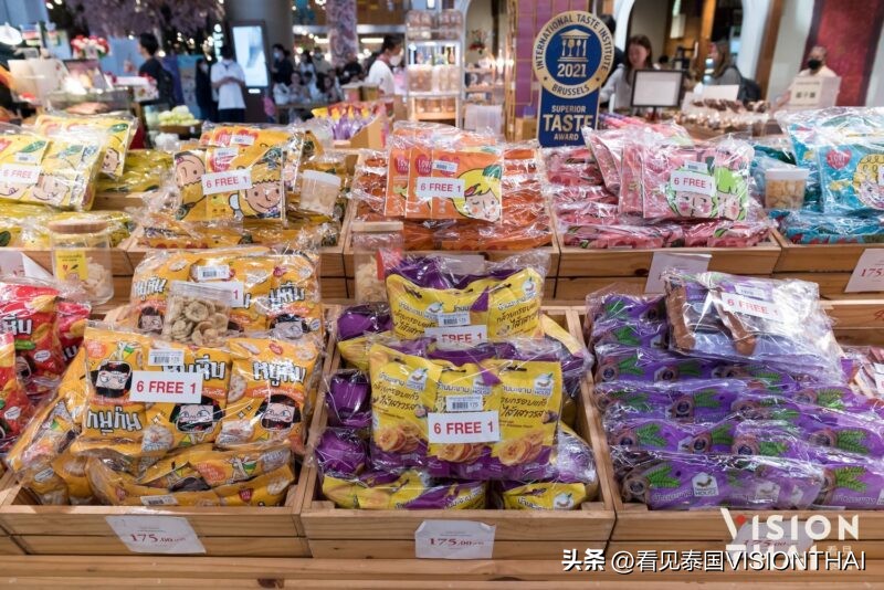 泰国暹罗天地购物中心美食,曼谷暹罗百丽宫伴手礼