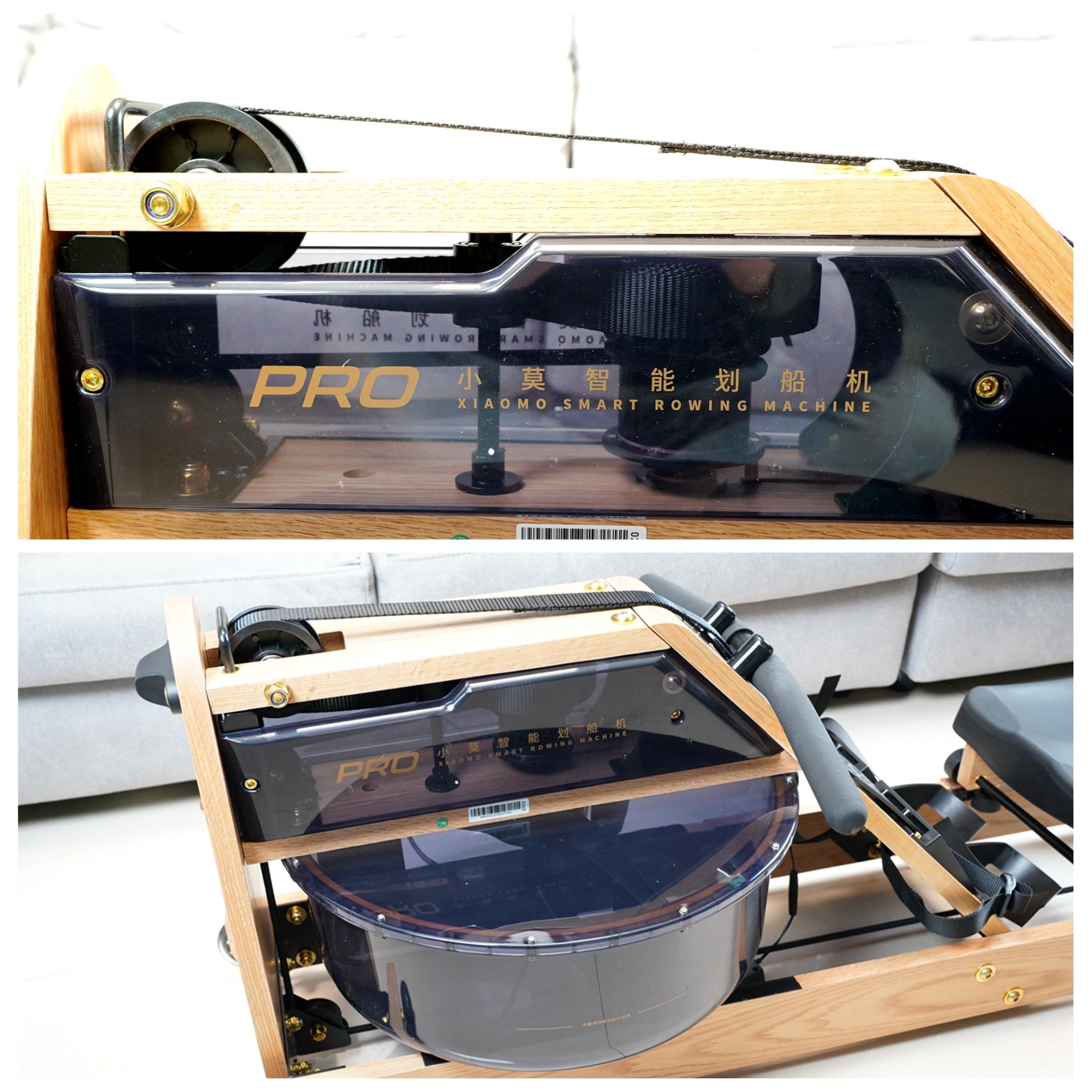 水阻划船机测评体验,小莫划船机功能