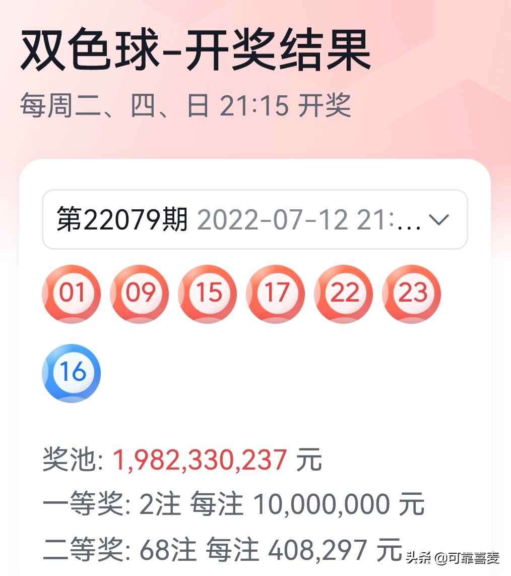 双色球23090期精选6+1挑战1000万,双色球23097期精选6+1挑战1000万