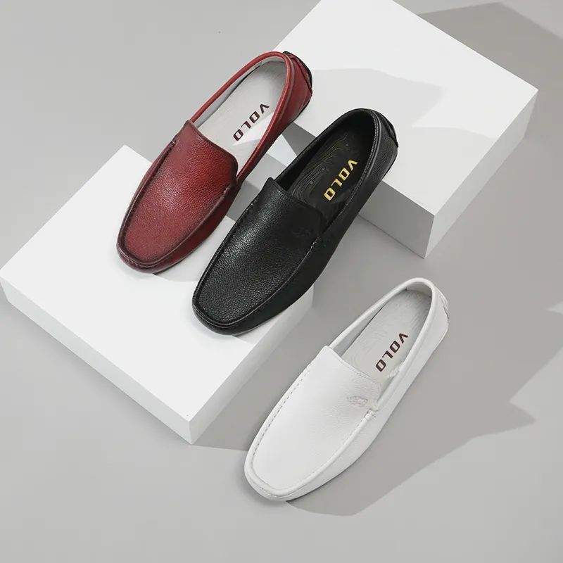 VOLO犀牛休闲豆豆鞋,犀牛女士百搭鞋