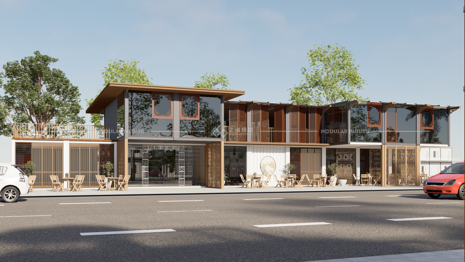 集装箱打造特色网红商业街，新型商业模式一起了解一下吧~