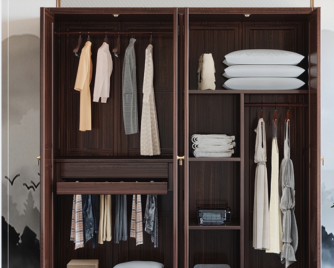 简约经典的家具选择兼具视觉美感,原木新中式极简轻奢风格家具