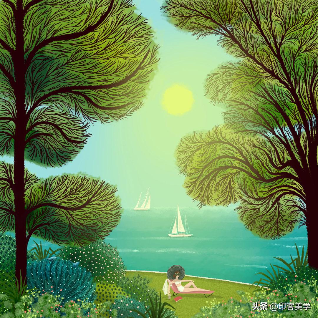 小众插画头像,分享给大家一组我的原创插画头像