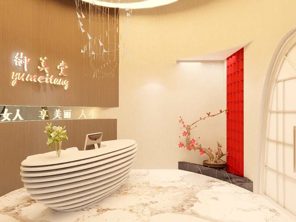 600平美容院装修案例欣赏,100平会所装修设计案例