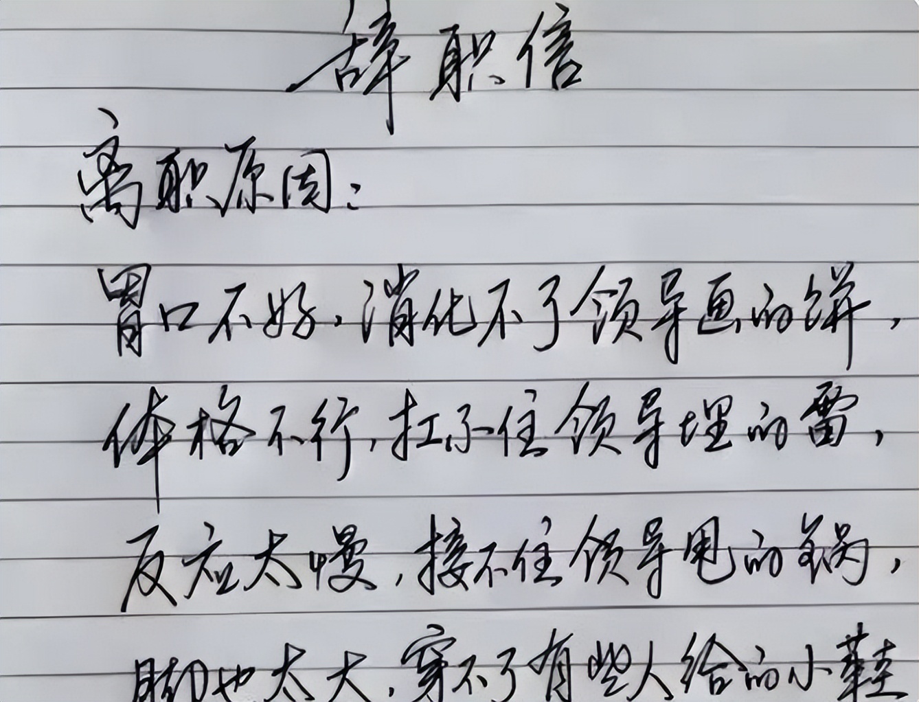 00后辞职信走红90后感慨自己老了,毕业生辞职信走红网友太有个性