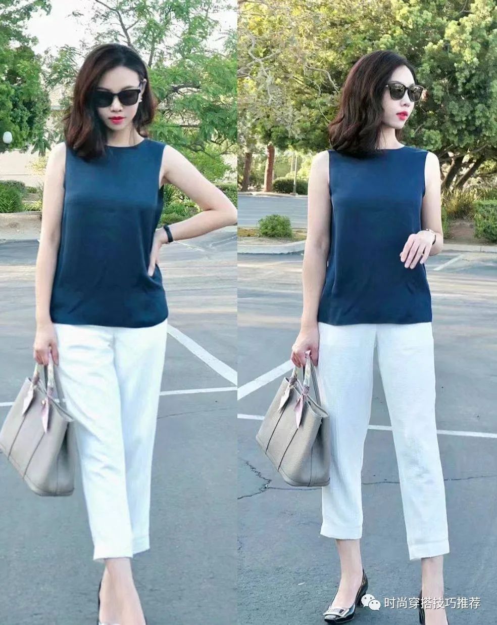 中年女人这样的搭配显年轻有气质,中年女人优雅减龄穿搭夏季