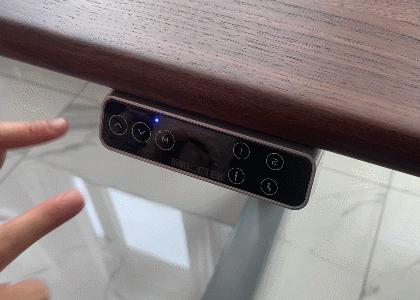 乐歌升降桌灰胡桃木,乐歌e5-n黑胡桃木色电动升降桌