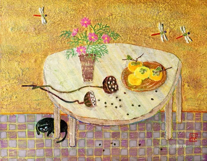 日本画家写生作品欣赏,日本水彩画家作品欣赏超美