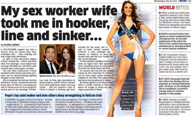 美国名医娶选美皇后,15年美国医生娶选美冠军