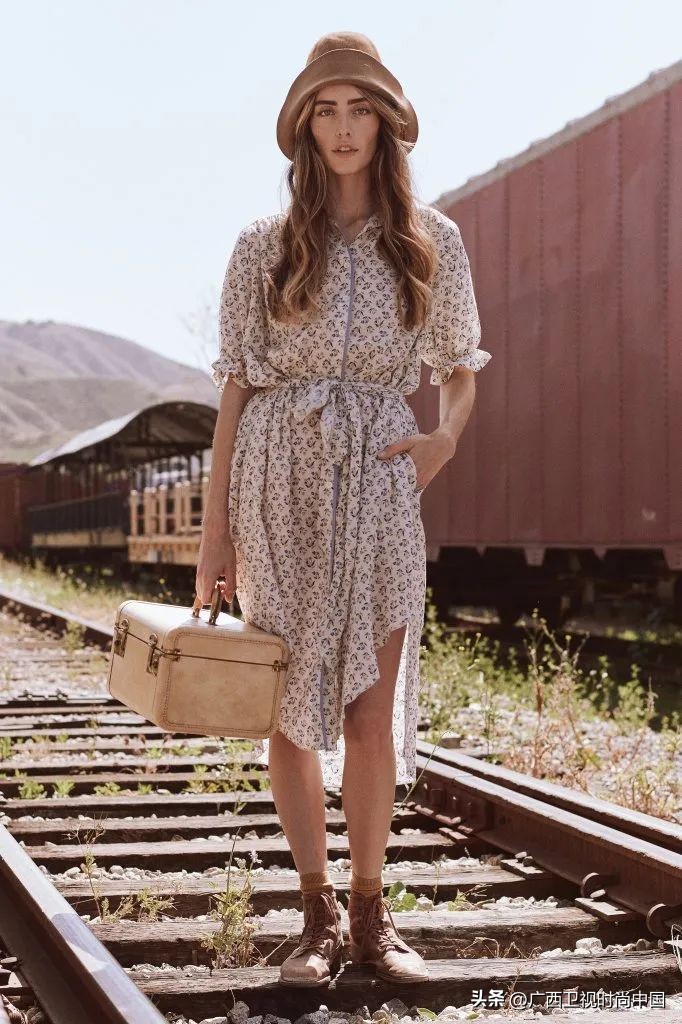夏日穿搭森女系,森系慵懒风夏季