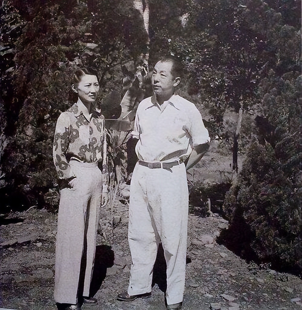 张学良和赵四小姐年轻真实照片,张学良与赵四小姐真实照片