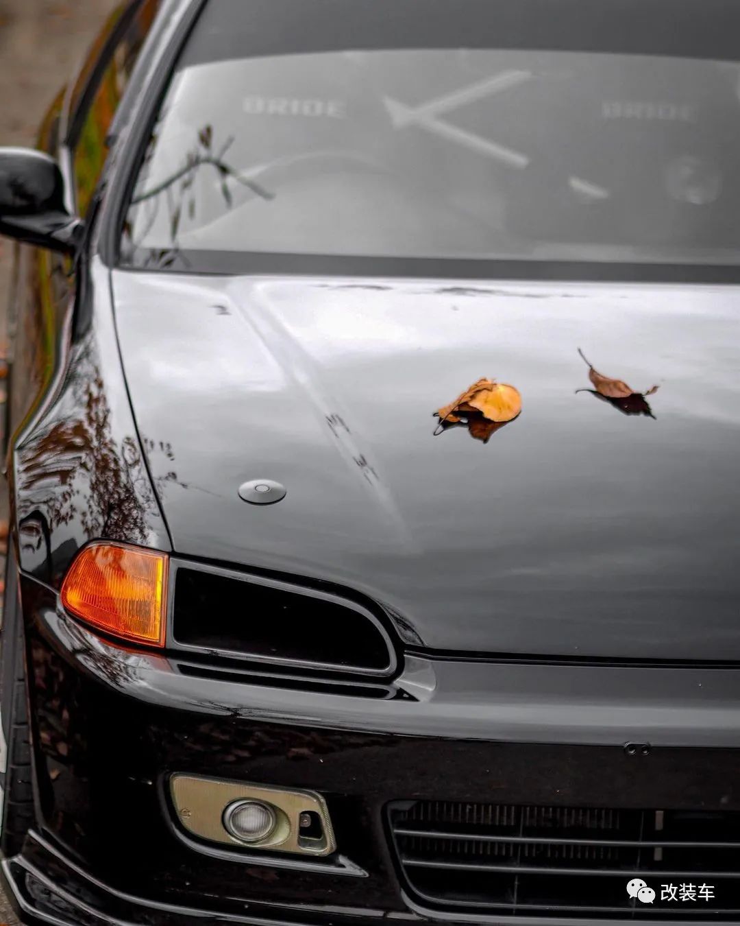 战斗范儿拉满的黑武士本田飞度GE和思域EG,兼顾素雅和张狂