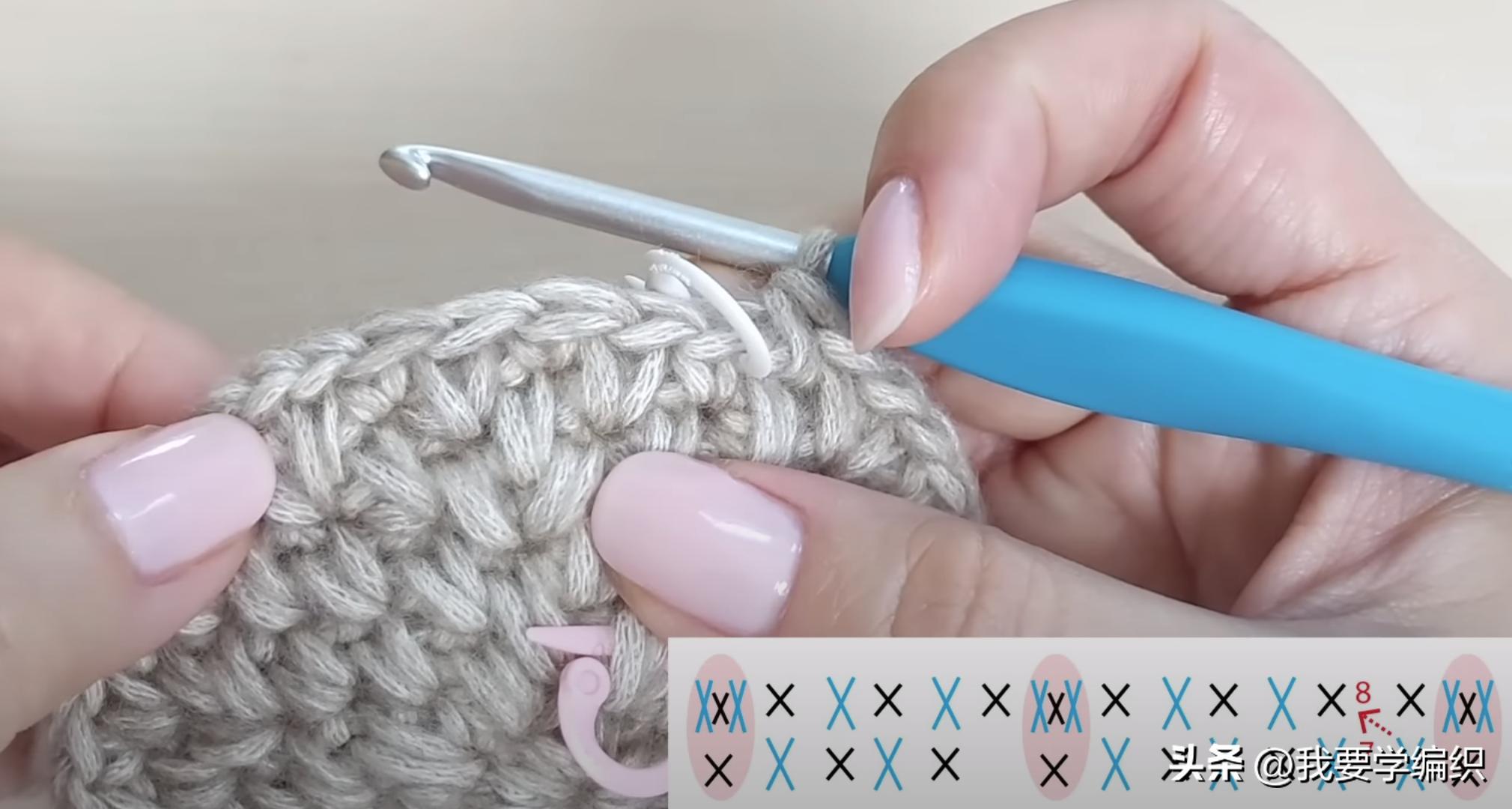 自己动手编帽子教程细绳,自己钩织帽子教程