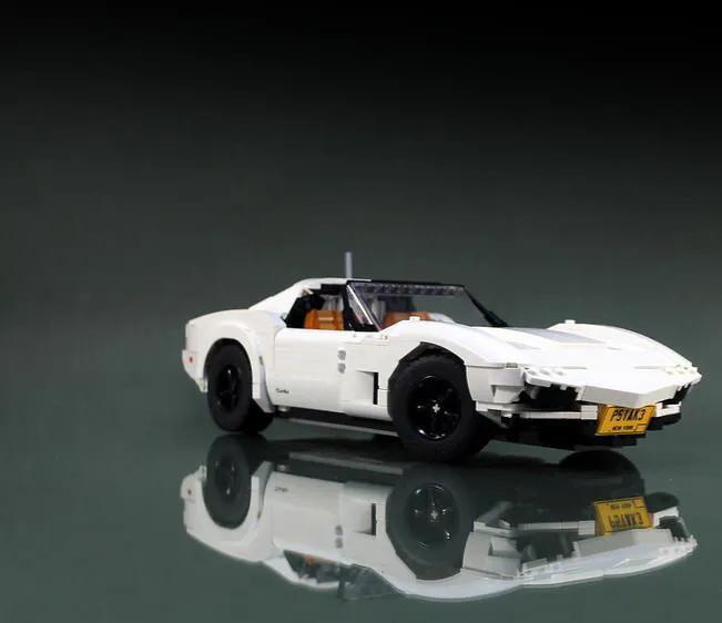 乐高保时捷911赛道版细节图,乐高10295保时捷911