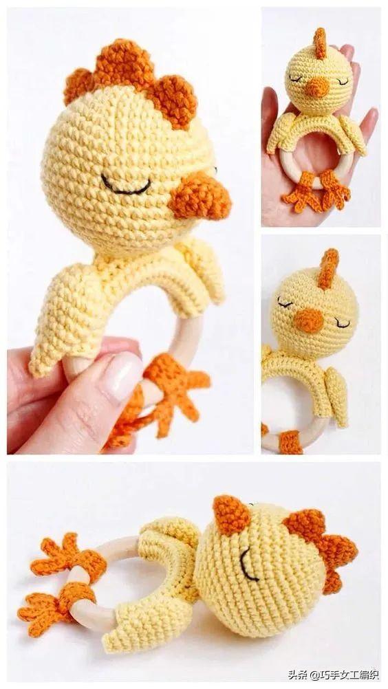 钩出超可爱迷你小玩偶,钩出超可爱的迷你小玩偶