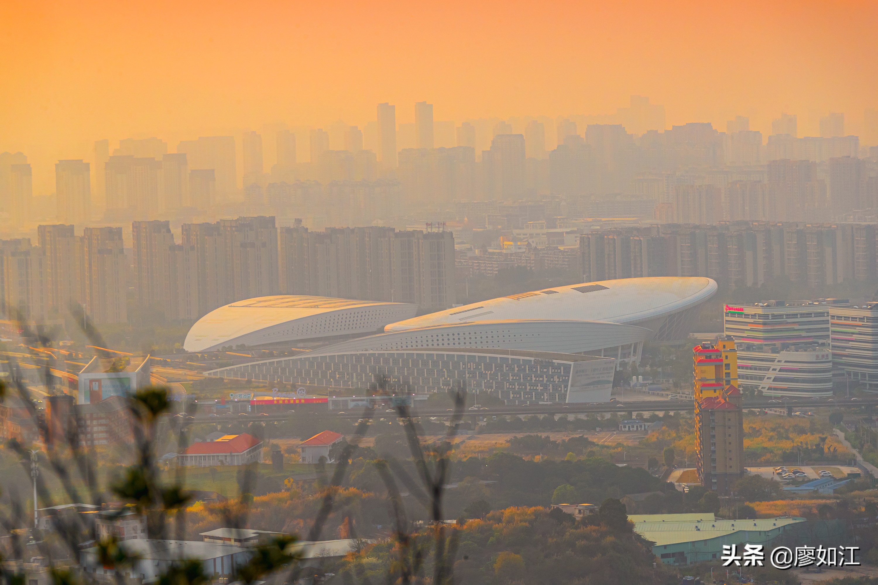 高盖山公园美篇,高盖山公园全景