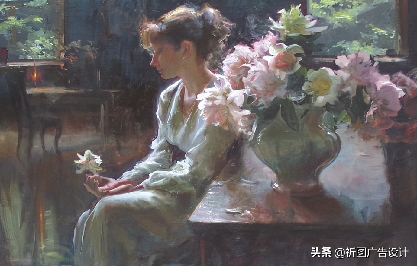 印象派油画风光作品欣赏,印象派油画艺术照片欣赏