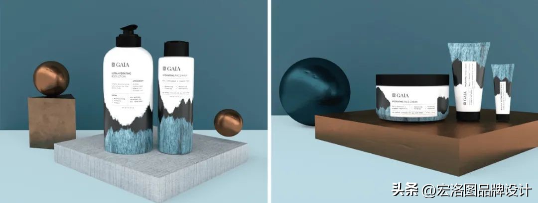少女心爆棚的护肤品包装设计,创意护肤品套装推荐